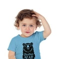 thumbnail image 5 of Big Brother Bear shirt Little Baby Boy Girl bodysuit Matching Sibling Outfit Set Toddler California Blue 5/6 / Baby Aqua 18M (12-18M), 5 of 5