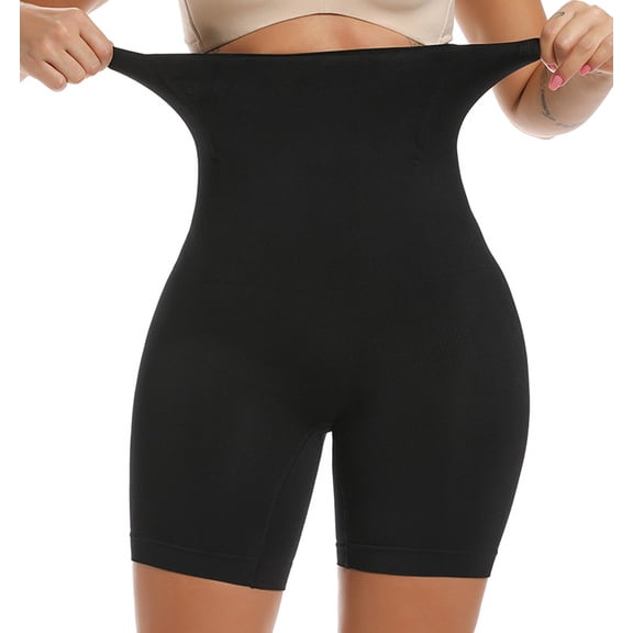 SHAPERIN Women Waist Trainer Shapewear Tummy Control Body Shaper Seamless High Waist Shorts Butt Lifter Pants