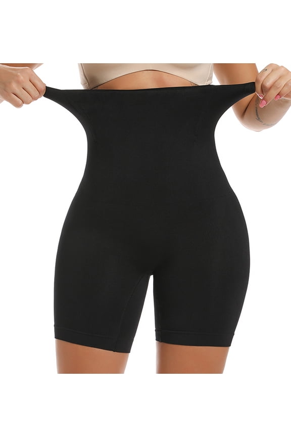 Women Waist Trainer Shapewear Tummy Control Body Shaper Seamless High Waist Shorts Butt Lifter Pants