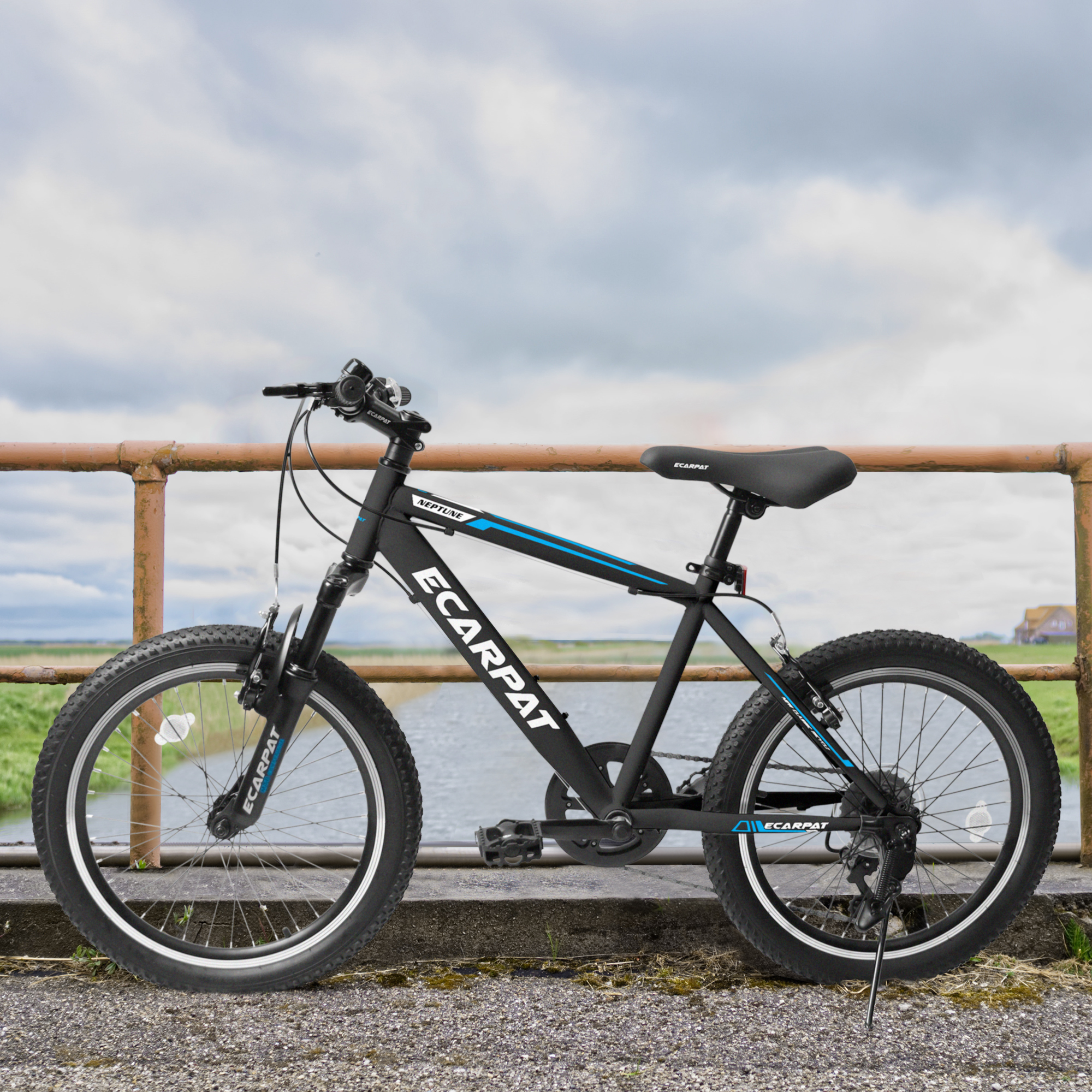 Kids Bicycle 20 Inch Kids Mountain Bike Gear Shimano 7 Speed Bike for Boys and Girls