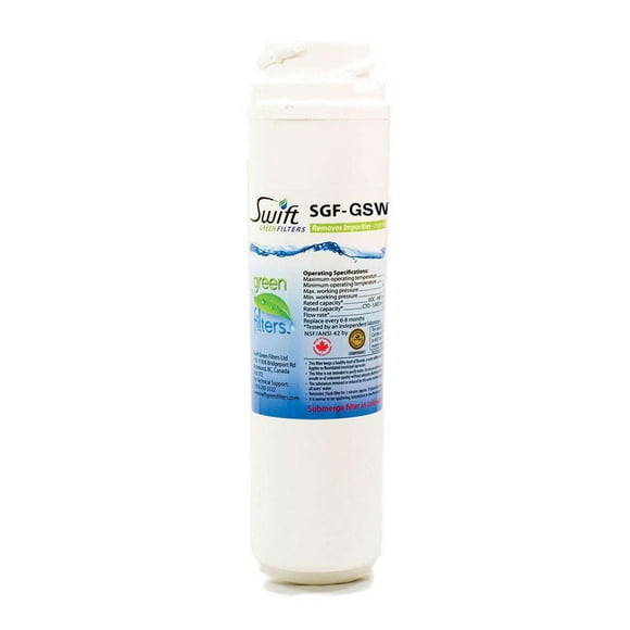 Filtre d'eau de rechange vert rapide de SGF-GSWF pour GE GSWF