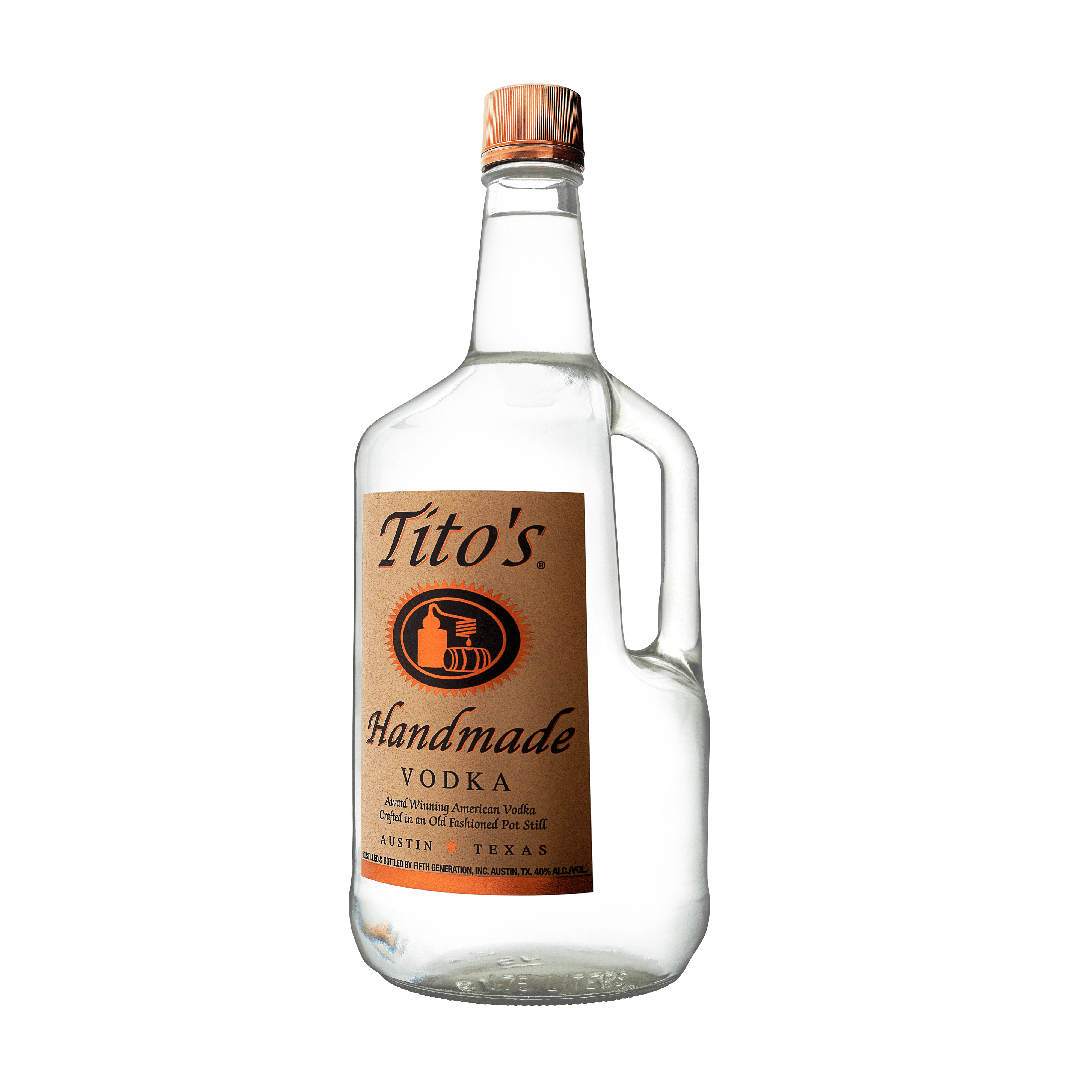 Titos Handmade Vodka, 1.75 L, 40%