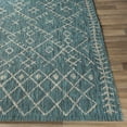 thumbnail image 5 of Hauteloom Rapelje Hallway, Kitchen Patio Outdoor Runner Rug - Bohemian/Global - Blue, Black, Gray - 2'7" x 12', 5 of 14