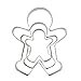 thumbnail image 3 of 3 Piece Gingerbread Man Cookie Cutter Set, Christmas Shape Cookie Cutters Molds - 2.2 Inch, 3 Inch, 4.5 Inch, 3 of 4