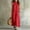 Red, variant on QUNYINEY Red Dresses Women Sleeveless Summer A Line Long Sundress Crew Neck Loose Fit Casual with Pockets Dresses