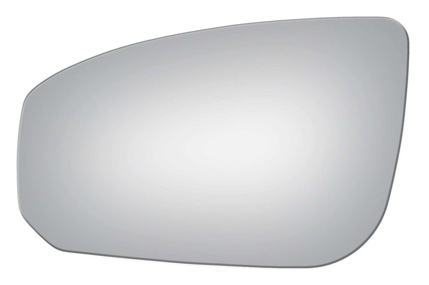 Burco Side View Mirror Replacement Glass - Clear Glass - 2981