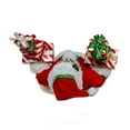 thumbnail image 5 of Kurt S. Adler 10.5 in. Fabriche African American Santa with Gifts, 5 of 8