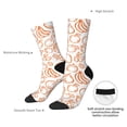 thumbnail image 4 of KLL Simple Fruit Print Cool Socks Men's Women's Crew Socks Funny Crazy Novelty Stockings, 4 of 6