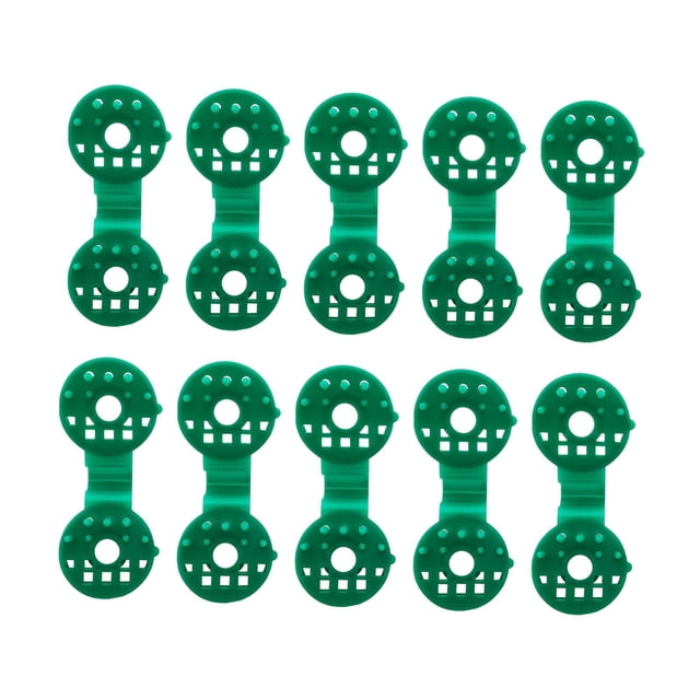 GROWTH TANK 20 Pcs Pinces de Toile d'Ombrage Verrouillage Poignée Fixation de Placement Filet d'Ombrage Coupe-Vent Rond