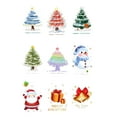 thumbnail image 2 of Gumesh Static Cling Christmas Window Decals, Reusable Holiday Stickers for Glass Doors and Windows, No-Residue Decor for Home and Mall, 2 of 6