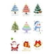thumbnail image 2 of Paquete de 9 Pegatinas Navideñas para Ventanas | Pegatinas Navideñas Coloridas de Pvc | Decoraciones Navideñas Translúcidas Reutilizables para Centros Comerciales, Hogar, Oficina y Decoración de Temp, 2 of 6
