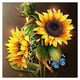thumbnail image 2 of Cuadros Decorativos Girasol 20X20cm Pintura al óleo sin marco por números DIY Pintura Artesanía (S562) Likrtyny embutido en tela, 2 of 9