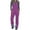 Purple, variant on Puntoco Pants for women Womens Ski Snow Bibs Pants Insulated Water Resistant Overalls Snowboarding Winter Waterproof Pants Women Purple XL(XL)