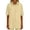 Yellow., variant on T-Shirts for Women Short Sleeve,Soild Color Casual Tops,Vacation Solid Color Linen Hidden Placket Button Collared T-shirts