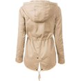 thumbnail image 3 of ORUYROP Women's Lightweight Front Zipper Solid Utility Anorak Hoodie Vest/Jacket, 3 of 7
