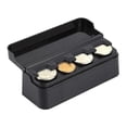 thumbnail image 5 of Monedero para coche, organizador portátil de plástico para monedas, caja para guardar monedas, monedero, soporte para banco para coche., 5 of 5