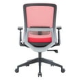thumbnail image 3 of Modern Office Task Chair - Adjustable Armrests, Lumbar Support, Mesh Back, Swivel & Height Adjustable, 3 of 5