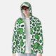 thumbnail image 2 of Balery Leopard print St. Patrick's Day Sudadera ligera de manga larga con capucha y protección solar UPF 50+ para hombre y mujer, ideal para pesca y running-3X-Large, 2 of 7