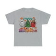 thumbnail image 3 of Happy Hallothanksmas T-shirt Cute Halloween Thanksgiving Christmas Shirt Sport Grey XL, 3 of 6