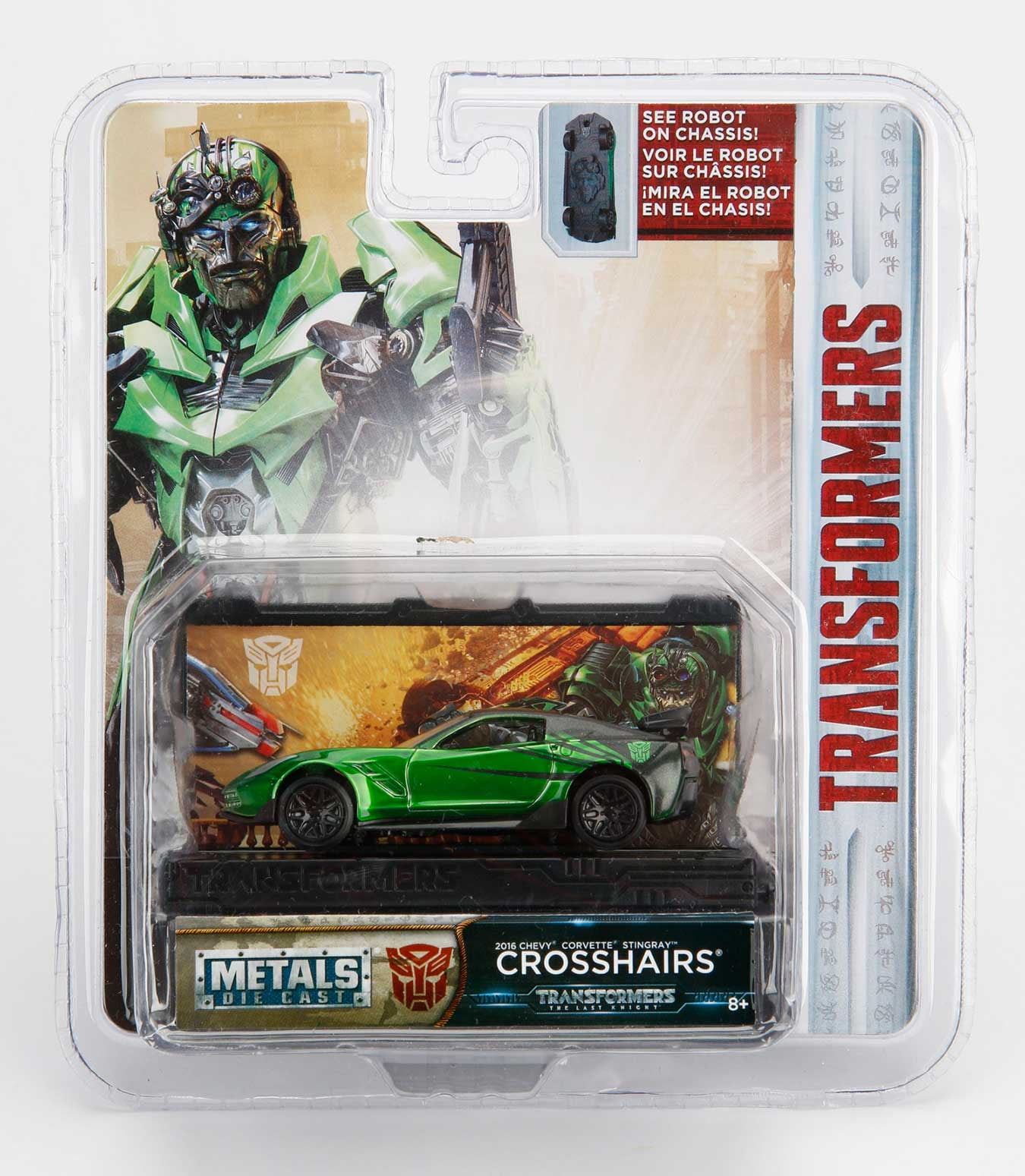 Transformers Corvette Stingray Jada 98499 Hollywood Rides
