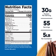 Nutricost Grass-Fed Whey Protein Isolate Powder 5LBS (Chocolate Peanut Butter) 55 Servings