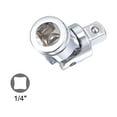 thumbnail image 3 of Unique Bargains Adaptador de enchufe universal de 1/4 de pulgada, socket de trinquete, acero Cr-V, 3 of 4