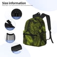 thumbnail image 3 of Easygdp Tropical Palm Leaves Fern Leaf Mochila Casual para Portátil, Mochila para Escuela, Viajes, Negocios, 3 of 6