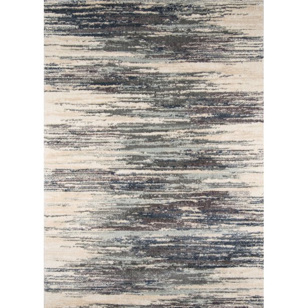Momeni Lima Polyester and Polypropylene Machine Made Grey Area Rug 7'10