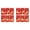 A*2, variant on Chinese New Year Red Envelopes, Lunar New Year Envelopes Decorations Chinese New Year Gifts, Year of the Horse New Years Eve Party Supplies 2026 Red Packet with 6 Gold Embossed Patterns - 6 Pcs