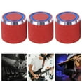 thumbnail image 6 of 3Pcs Electric Guitar Control Knob Red Metal Bass Musical Instrument Accessories 6mm, 6 of 8