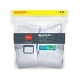 thumbnail image 2 of Hanes Ultimate Men's Cushion Ankle Socks 10-Pack White 6-12, 2 of 2
