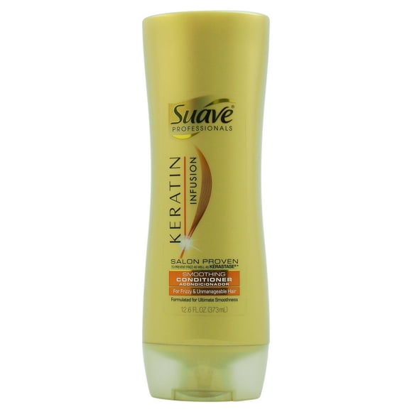 Keratin Infusion Smoothing Conditioner by Suave for Unisex - 12.6 oz Conditioner
