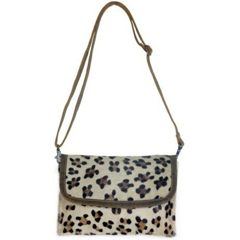 Myra Bag Women s Resplendent Leather And Hair On Leopard One Size Walmart
