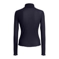 thumbnail image 6 of HXWCHs Slim Fit Long Sleeve Turtleneck Mesh Blouse Elegant Casual Daily Wear Shirt for Women M Navy, 6 of 6