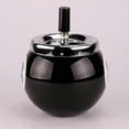 thumbnail image 3 of Billiard Ball Ashtray Metal With Number 8 For Indoor And Outdoor Use (black), 3 of 5