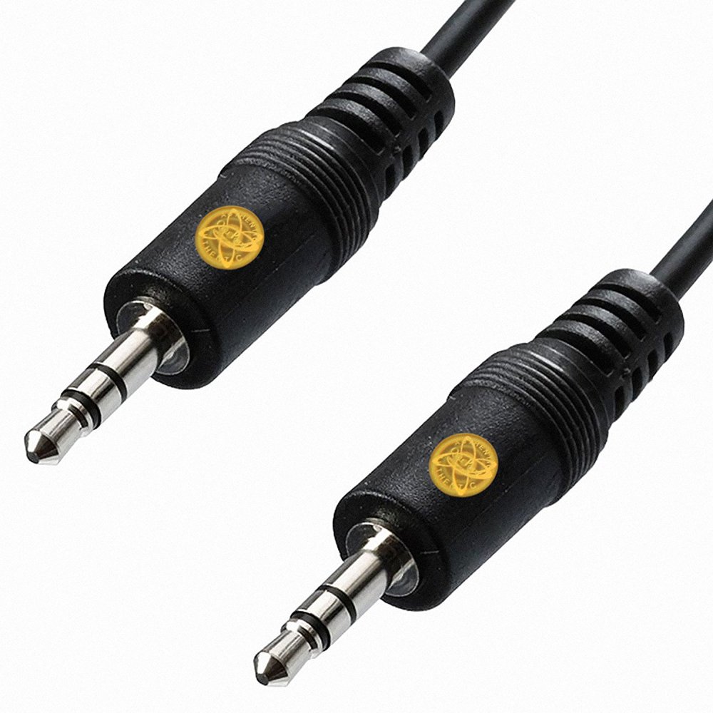 Auxiliary Cable, 3.5mm Male to Male Stereo Audio Cable 2FT for 3.5mm