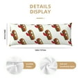 thumbnail image 3 of Body Pillow Cover Cartoon Hot Dog Print Funny Body Pillow Cases With Zipper Soft Breathable Smooth Skin Friendly Long Pillow Case 20 X 5 Inches 1 Pcs, 3 of 3