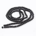 thumbnail image 2 of 20Strand Glass Pearl Beads Strands Pearlized Round Black 6mm Hole: 1mm 140pcs/strand 32 inch, 2 of 3