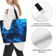 thumbnail image 3 of Disketp Wolf Bolsa Tote Estampada para Mujer, Bolso de Hombro y de Mano para Compras y Viajes, 3 of 8