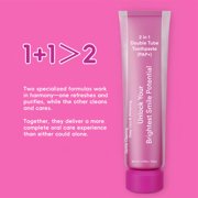 GlorySmile Dual Chamber PAP Teeth Whitening Toothpaste, 100g (3.53oz)