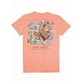 thumbnail image 3 of Simply Southern Lion Tracker Strong Peach T-Shirt, 3 of 4