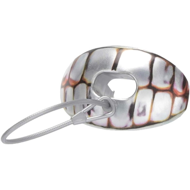 XRay Oxygen Mouthguard Silver Chrome, One Size, No boiling Required By