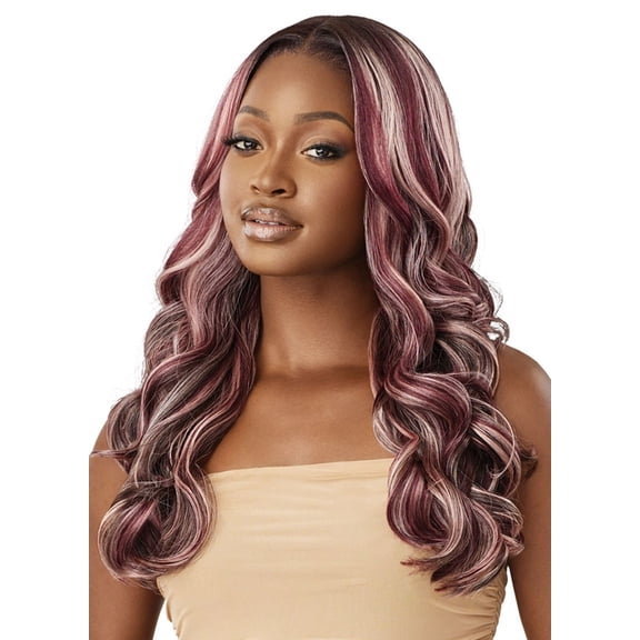 Outre Ellington Glueless Melted Hairline Lace Frontal Wig 22" Lace Wigs / Color: DRST BLUE MOON