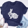 thumbnail image 2 of EcoLoom Love Bunny Rabbit Lover Animal Pet Owner Easter Short Sleeve Unisex T Shirt, 2 of 6