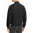 thumbnail image 2 of Mens Jacket Black Medium Light Weight Bomber $98 M, 2 of 4