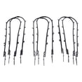 thumbnail image 2 of 6PCS Plant Climbing Frame Garden Trellis Plastic Durable Tomatoes Natural U-Hoop, 2 of 11