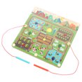 thumbnail image 4 of Juguete de entrenamiento cerebral para niños, juguete educativo de madera magnético para niños, juguete educativo de laberinto, funcionamiento suave, 4 of 8
