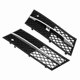 thumbnail image 1 of 2Pcs Car Front Lower Bumper Grill Grille Fog Light Cover For BMW 5 Series F10 / F11 Sedan/Wagon 2010-2013, 1 of 5