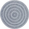 thumbnail image 4 of nuLOOM Rowan Braided Texture Indoor/Outdoor Area Rug, 8', Blue, 4 of 9
