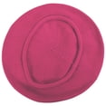 thumbnail image 6 of Cotton Beret - 11.5 inch Diameter - ONE SIZE FITS MOST - Berry, 6 of 6